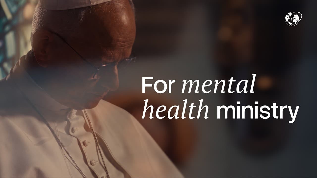 Capa do vídeo: Papa: que a Igreja seja uma casa aberta para quem sofre com ansiedade e depressão