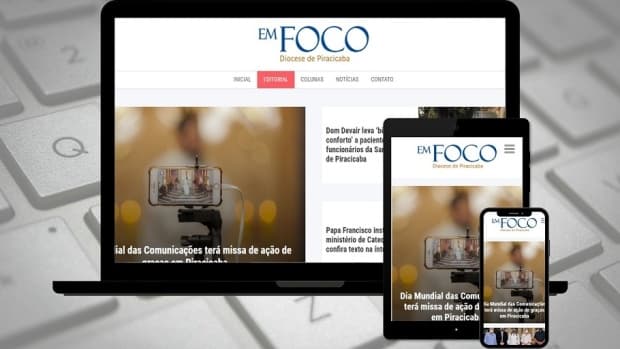 Jornal 'Em Foco' agora é o novo site de notícias da Diocese
