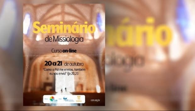 Com transmissão ao vivo, Seminário de Missiologia vai contribuir no processo de preparação para o Ano Missionário Nacional