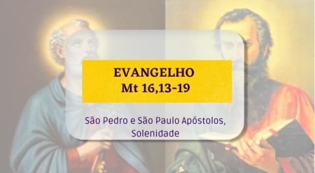 Evangelho em Libras: Solenidade de São Pedro e São Paulo - Mt 16,13-19