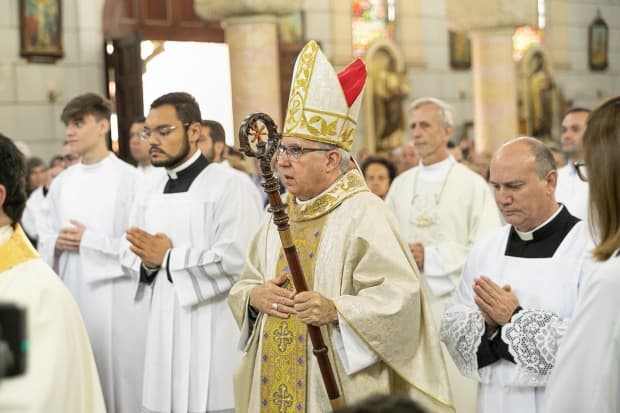 Dom Devair celebra 3º aniversário de posse canônica como 6º bispo de Piracicaba