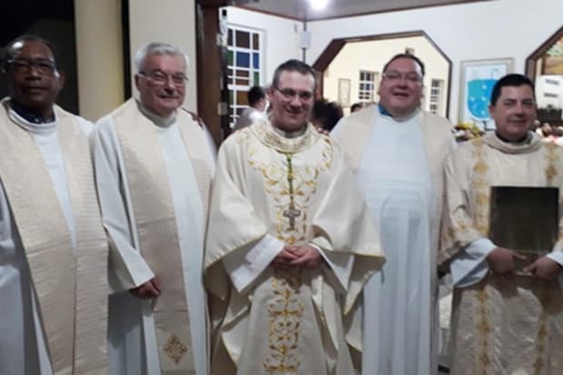 Padres da Diocese participam de Bênção Abacial de novo Abade Premonstratense em Jaú