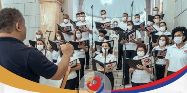 Coro da Diocese de Piracicaba se apresenta no 9º Encontro de Corais de Santa Bárbara