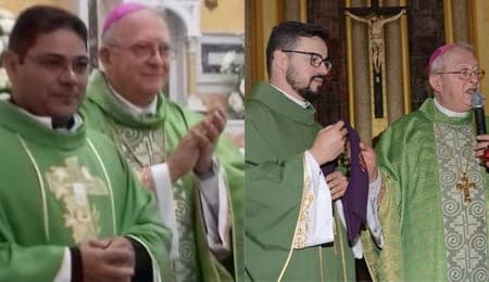 Comunidades acolhem novos párocos