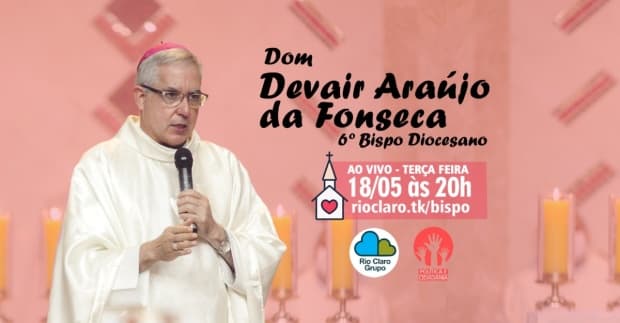 Live com Dom Devair debate política e cidadania na terça (18)