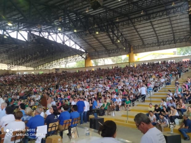Após peregrinação diocesana, Santa Bárbara d'Oeste aprova moção de aplausos ao Santuário da Mãe Rainha
