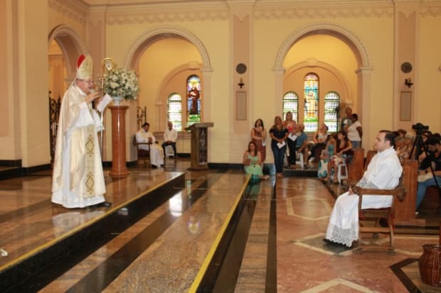 Igreja Diocesana festeja ordenação diaconal de Robson Natis
