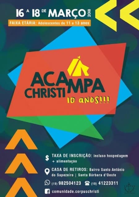 Comunidade Corpus Christi promove mais uma edição do AcampaChristi