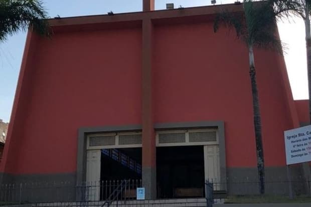 Dom Devair visita a Paróquia Santa Catarina