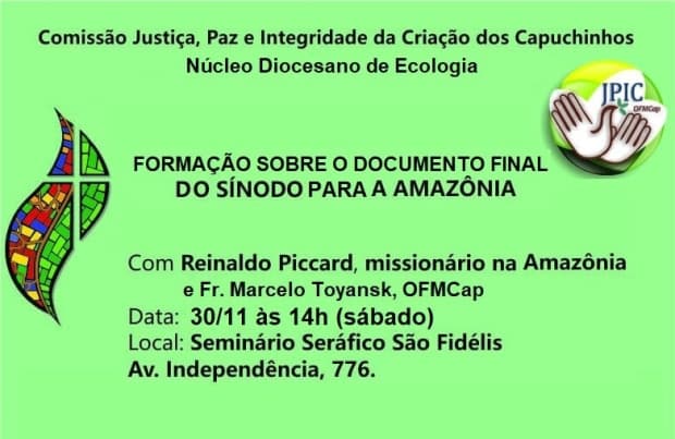 Encontro abordará Sínodo para a Amazônia