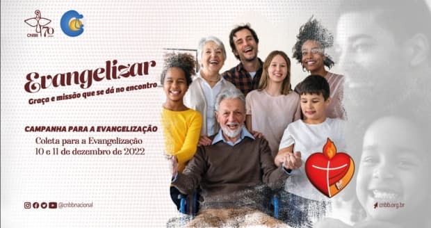Baixe os materiais da Campanha para a Evangelização: cartaz, texto-base e envelope