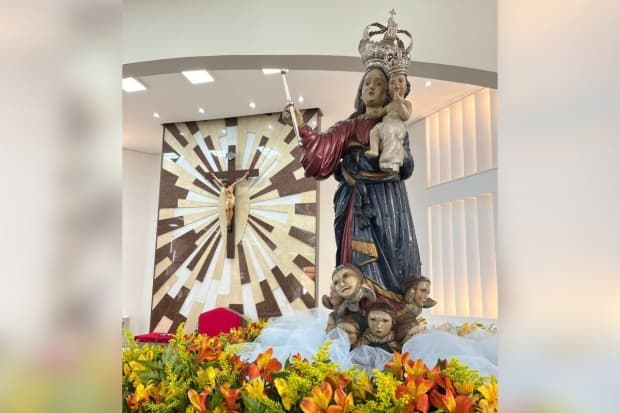 Santuário Nossa Senhora dos Prazeres, em Piracicaba, celebra o mês da padroeira