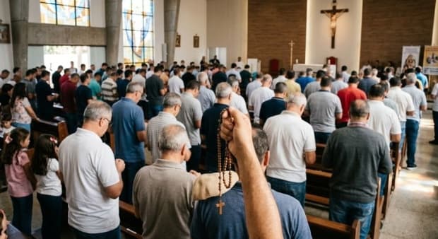 Santa Bárbara dOeste sedia o 6º Encontro Diocesano do Terço dos Homens em setembro