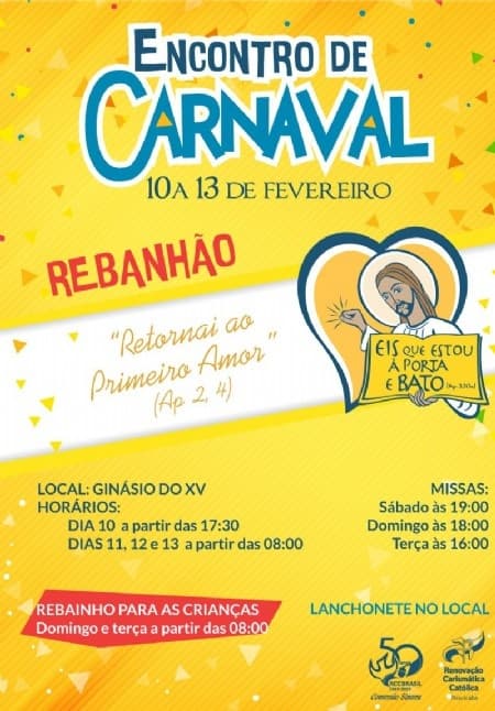 RCC da Diocese de Piracicaba realizará Rebanhão em Piracicaba