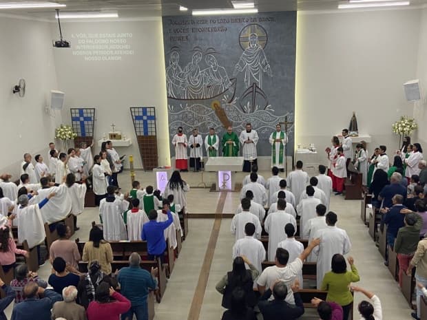 Dom Devair preside missa de reabertura da Capela Nossa Senhora Aparecida, em Ipeúna