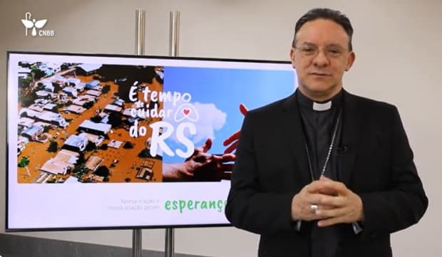 Passados três meses da tragédia das enchentes, Dom Leomar fala dos desafios da reconstrução do RS