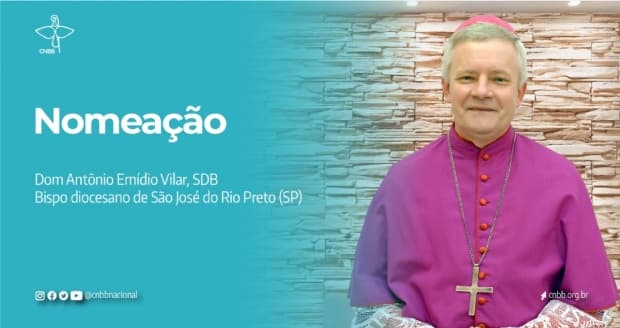 Dom Antônio Emídio Vilar é nomeado bispo diocesano de São José do Rio Preto