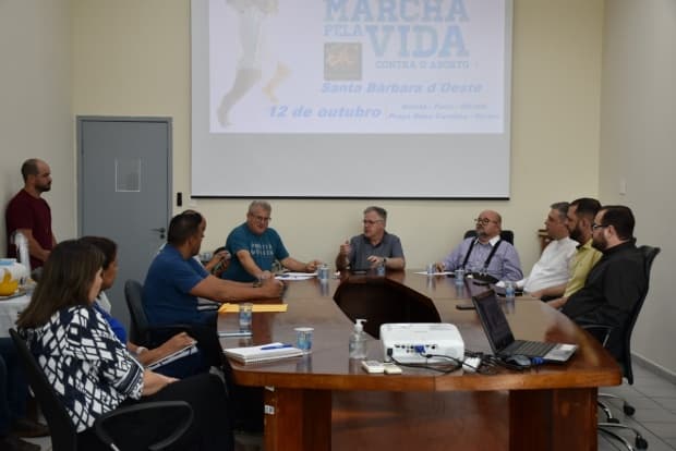 Reunião para organizar "1ª Marcha pela Vida" ocorreu na Câmara de Santa Bárbara d'Oeste