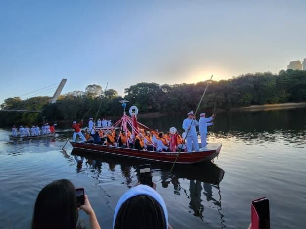 Missa e Benção dos Barcos abrem a 199ª Festa do Divino Espírito Santo em Piracicaba
