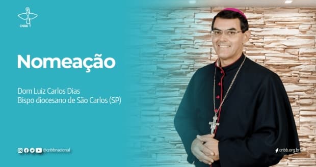 Papa Francisco nomeia Dom Luiz Carlos Dias como bispo da diocese de São Carlos (SP)