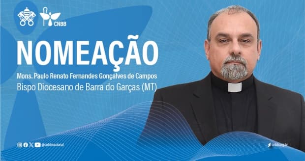 Papa nomeia novo bispo para a Diocese de Barra do Garças (MT)