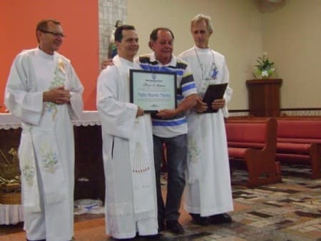 Padre Ricardo Martins recebe homenagem da Câmara de Vereadores de Piracicaba