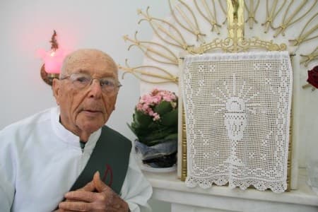Falece, aos 92 anos, diácono Délio Evangelista