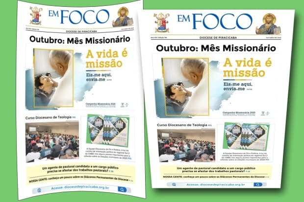 Jornal "Em Foco" de outubro já está disponível. Leia e compartilhe