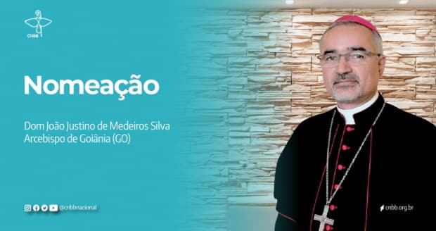 Papa aceita renúncia de dom Washington Cruz e nomeia dom João Justino como arcebispo de Goiânia (GO)