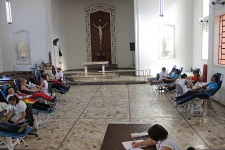 Campanha "Irmãos de Sangue" coleta 117 bolsas de sangue