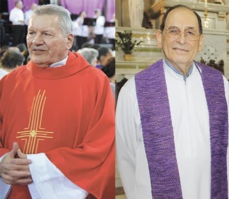 Monsenhores Boteon e Jamil celebram 50 anos de sacerdócio