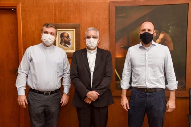Dom Devair visitou a Prefeitura Municipal de Rio Claro