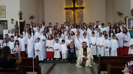 Formação reuniu 130 acólitos e coroinhas da Região Pastoral Piracicaba 2