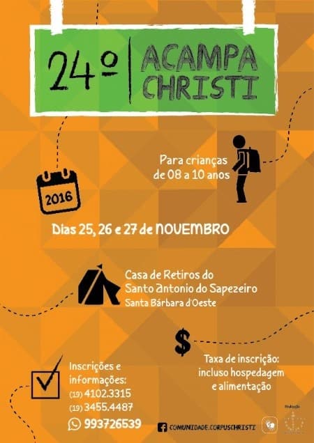 Comunidade Corpus Christi mais uma edição do AcampaChristi