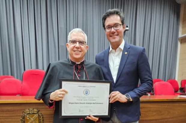 Dom Devair receberá principal honraria da Assembleia Legislativa do Estado de SP