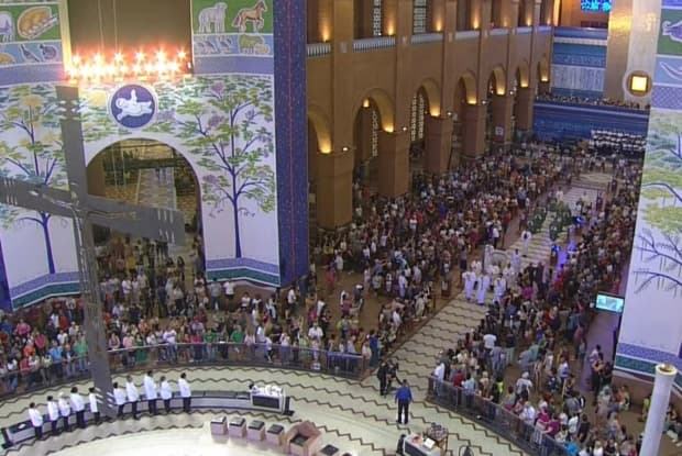 36ª Romaria Diocesana leva mais de 3,3 mil pessoas ao Santuário Nacional de Aparecida