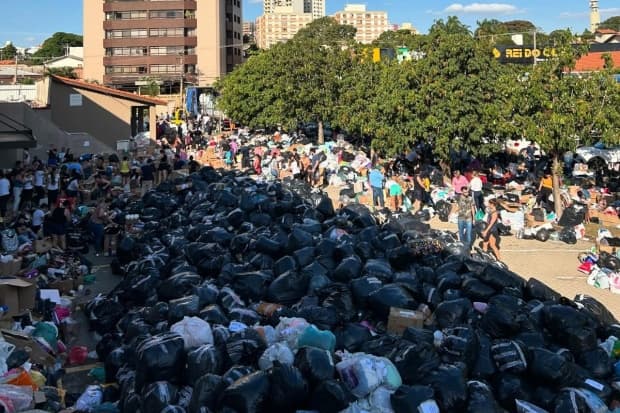 Doações enviadas para o Rio Grande do Sul já chegam a 238 toneladas, segundo Formiguinhas