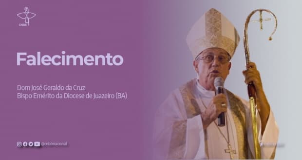Faleceu dom José Geraldo da Cruz, bispo emérito da diocese de Juazeiro (BA)