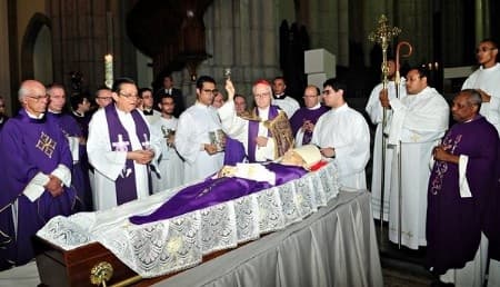 Dom Paulo Evaristo Arns será sepultado hoje na cripta da Catedral da Sé