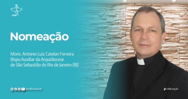 Papa Francisco nomeia novo bispo auxiliar para a arquidiocese do Rio de Janeiro