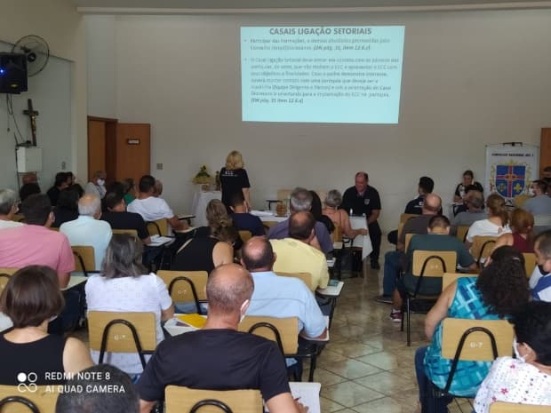 Formação sobre ECC reúne casais de todo Setor 3 do Regional Sul 1 em Piracicaba