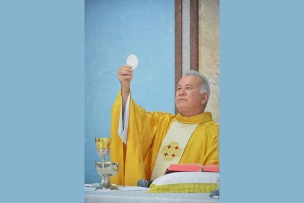 Padre Santo Alves Macedo toma posse na Paróquia Sagrado Coração de Jesus, em Saltinho