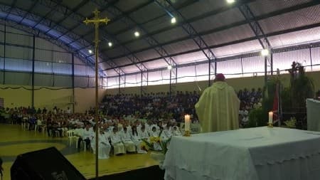 Encontro Diocesano do Terço dos Homens teve a participação de 1.200 pessoas