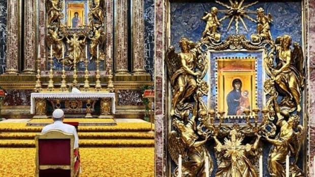 Francisco vai a Basílica de Santa Maria Maior após visitar Malta