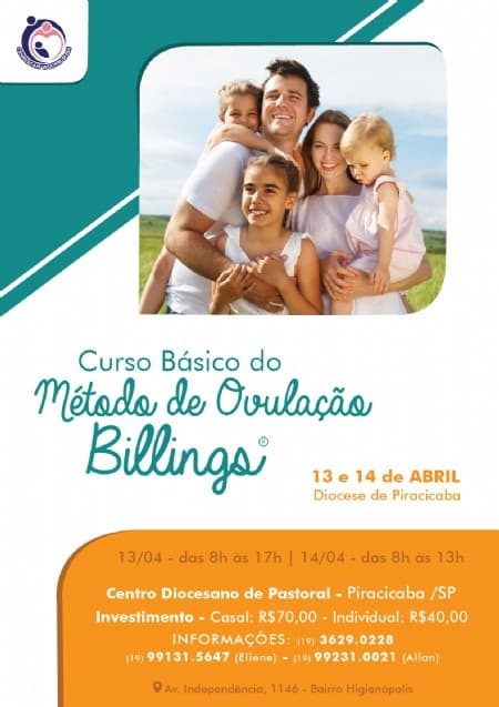 Comunidade Corpus Christi promove curso do "Método Billings"