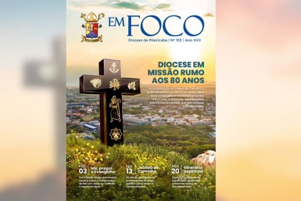 Edição especial: versão impressa da revista Em Foco sobre o Ano Missionário Diocesano começa a chegar às paróquias