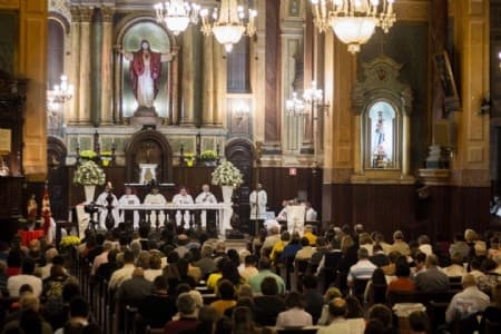 Em celebração dos 50 anos da Igreja dos Frades, de Piracicaba, Capuchinhos são homenageados