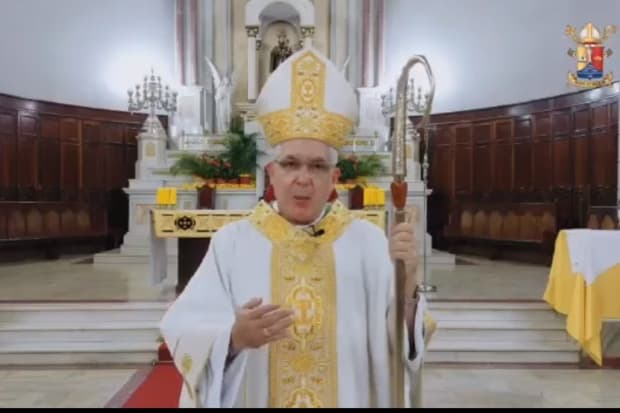 Dom Devair convida fiéis da diocese para Campanha de Doação de Alimentos