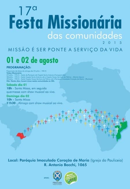 Paróquia Imaculado Coração de Maria promove 17ª Festa das Comunidades