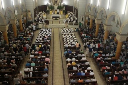 Homilia de Dom Fernando Mason da missa dos "Santos Óleos" de 2018